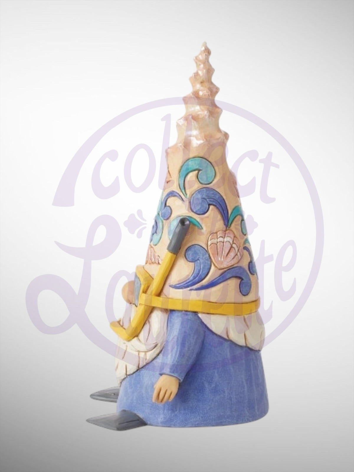 Jim Shore Heartwood Creek - Shell Yeah Snorkeling Gnome Figurine